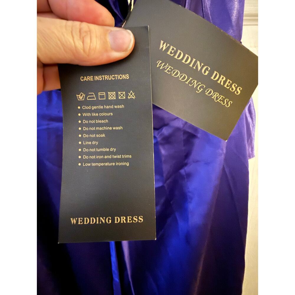 Indigo Prom/Formal Dress Size 2 NWT - Picture 4 of 5
